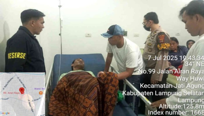 Kronologi Kades Batu Badak Lampung Timur Bacok Warga Sendiri Gegara Main Judi