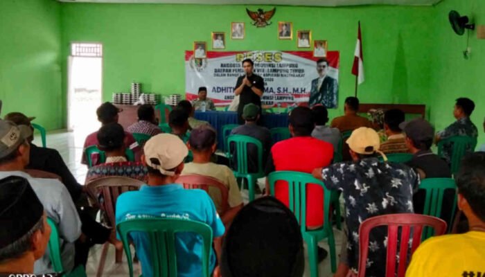 Adhitia Pratama Gelar Reses di Waway Karya, Dengarkan Langsung Aspirasi Warga Ngesti Karya