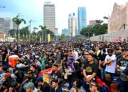 Malaysia Membara: Rakyat Protes Gegara Biaya Hidup, Anwar Masih Presentasi PowerPoint?