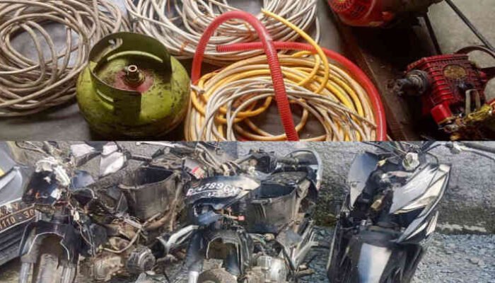 Warga Gunung Sugih Terciduk di Kandang Ayam, Tiga Lainnya Kabur Naik Motor Butut