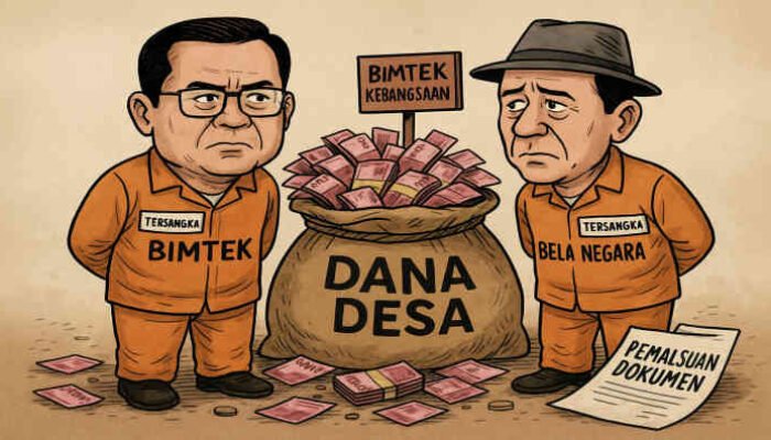 Dua Pejabat Jadi Tersangka Bimtek Wawasan Kebangsaan Gunakan Dana Desa di Pringsewu