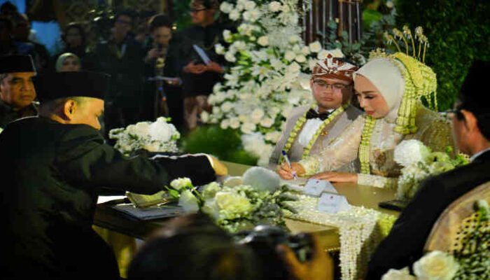 Ketua MPR dan Menag Jadi Saksi, Pernikahan Anak Gubernur Dedi Mulyadi Serasa Sidang Istimewa Negara