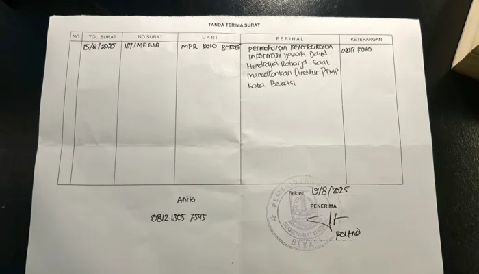 Aktivis Surati Sekda soal Ijazah Dirut PTMP Kota Bekasi