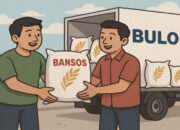 Pemerataan Ala Kepala Desa, Bansos Beras di Baturaja Rakyat Dipukul Rata