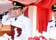 Bupati Tanggamus Pimpin Upacara HUT ke-80 RI, Gaungkan Semangat Menuju Indonesia Emas 2045