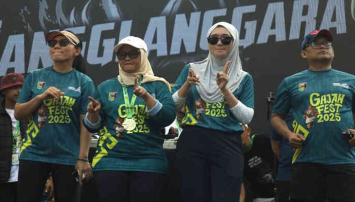 Gajah Tak Lari, Warganya yang Kocar-Kacir: Elefun Run 2025 Pecahkan Rekor di Way Kambas