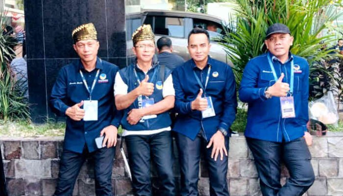 Rakernas di Makassar, NasDem Tanggamus Dorong Sinergi Program “Jalan Lurus”