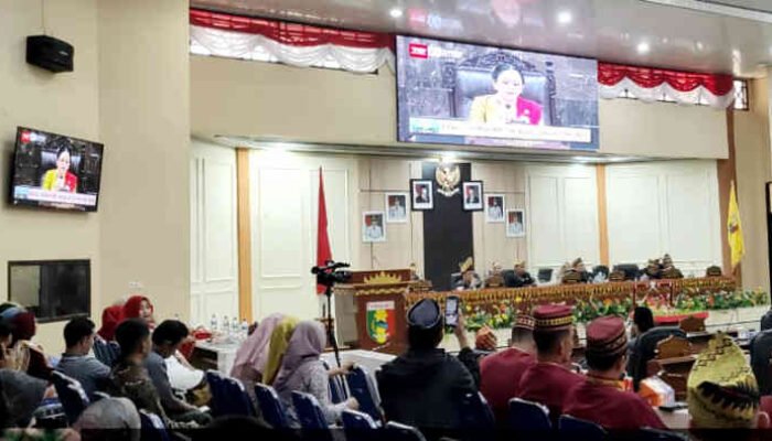 Saksikan Sidang MPR Daring, DPRD Tanggamus Gelar Paripurna Istimewa Peringati HUT RI ke-80