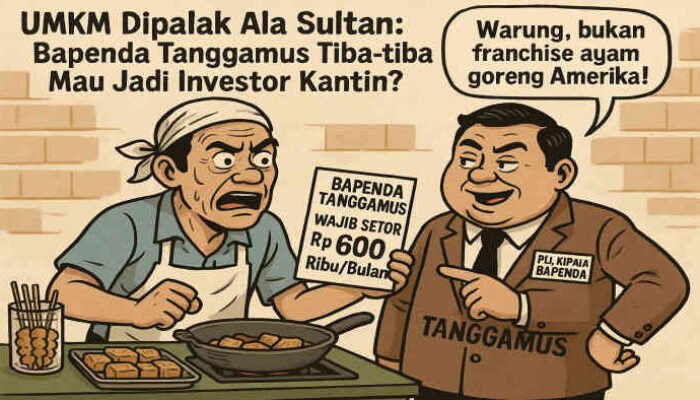 UMKM Dipalak Ala Sultan: Bapenda Tanggamus Tiba-tiba Mau Jadi Investor Kantin?