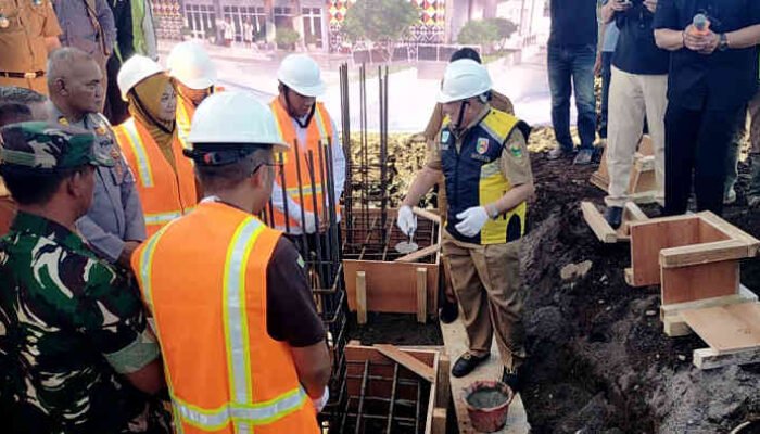 Wujud Komitmen Tingkatkan Layanan Kesehatan, Bupati Tanggamus Resmikan Groundbreaking Labkesda