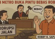 Jalan Rusak, Tersangka Mulus: PN Metro Buka Pintu Bebas Robby eks Kadis PUTR