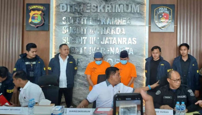 Dua Aktivis LSM di Lampung Resmi Ditahan: Dari Celurit, Papan Bunga, sampai Restorative Justice
