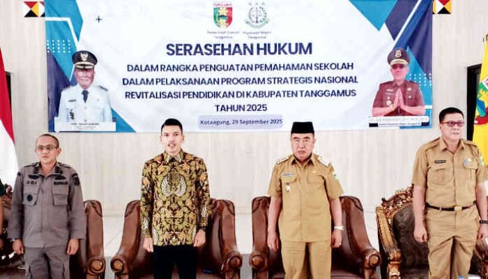 75 Satuan Pendidikan di Tanggamus Tenerima Program Revitalisasi, Kejaksaan Pasang Badan Kawal PSN