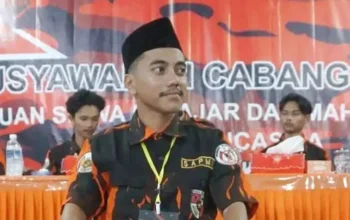 Ketua SAPMA PP Lingga, Muhammad Ilham