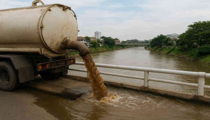 Pemkot Bekasi Tindak Tegas Pembuang Limbah ke Sungai Ciliwung: “Ini Sungai, Bukan Septic Tank Raksasa!”