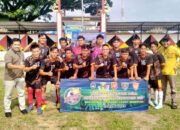Jalin Silaturahmi Lewat Kompetisi, Turnamen Sepak Bola AR Elektrik Cup 2025 Bergulir di Lapangan Merdeka Tanggamus