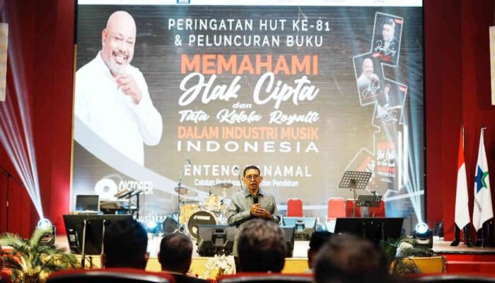 Enteng Tanamal Rayakan 81 Tahun dengan Buku: Musik Boleh Tua, Tapi Hak Cipta Harus Tetap Muda!