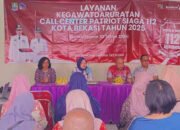 Diskominfostandi Kota Bekasi Sosialisasikan Layanan Darurat NTPD 112 di Kecamatan Bekasi Selatan