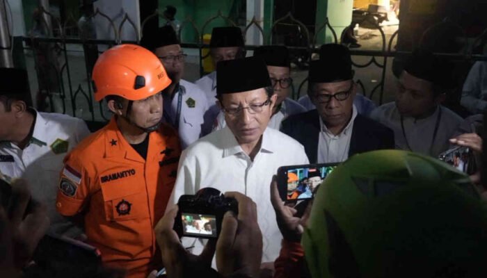 Bangunan Pesantren Ambruk, Menag Turun Tangan: Rp610 Juta, Doa, dan Janji Regulasi Baru