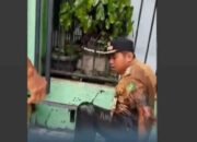 Lurah Jatuh ke Parit Gara-gara Polisi Tidur, Warga ‘Bangunkan’ Pejabat dengan Dorongan