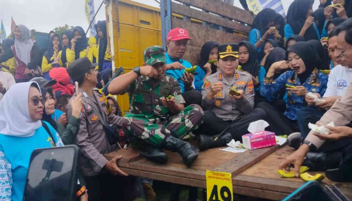 Wagub Jihan Hadiri Pemecahan Rekor MURI Makan Alpukat Siger Terbanyak di Lampung Timur