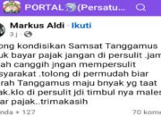 Mau Bayar Pajak Kok Dipersulit? Warga Geram, Layanan Samsat Tanggamus Disorot Netizen!