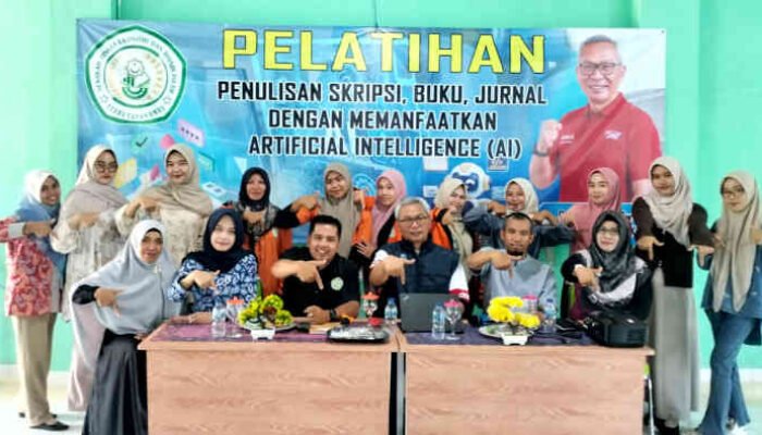 Cetak Generasi Melek Digital, Mahasiswa STEBI Tanggamus Belajar Tulis dengan Bantuan AI