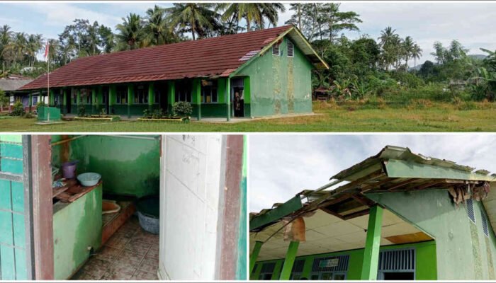 SDN 1 Sinar Saudara Bagaikan Gedung Tua Tak Bertuan, BOS Ratusan Juta Diduga Tak Tepat Sasaran