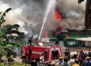 Kebakaran Hebat Hanguskan MTs Nahdlatul Ulama Pesisir Barat, Kerugian Capai Rp3 Miliar