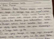 Sepucuk Surat dari Sekolah Rakyat: Ketika Daffa Menulis, Prabowo Membaca Harapan Bangsa