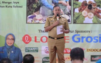 Memperingati Hari Pangan Sedunia tingkat Kota Bekasi tahun 2025, Pemerintah Kota Bekasi melalui Dinas Ketahanan Pangan, Pertanian, dan Perikanan (DKPPP) menyelenggarakan Lomba Cipta Menu Berbasis Singkong, di Lotte Mart Grosir Bekasi, Selasa (21/10).
