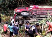 Truk Bermuatan 560 Tabung LPG Masuk Jurang di Limau, Sopir dan Kernet Selamat dari Maut
