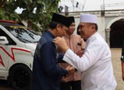 Wawali Harris Bobihoe Sowan ke KH Wahyudi di Wahdi Center