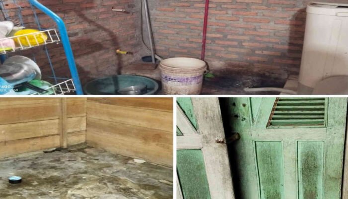Sebuah Rumah Kosong di Tanggamus Dibobol Maling, Jejak Kenangan dan Barang Berharga Raib