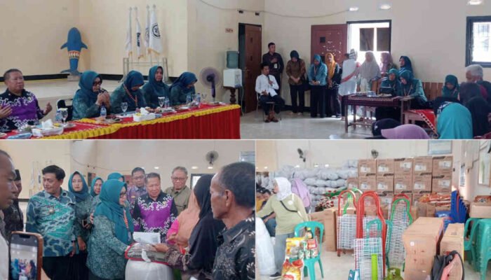 Kemensos Bersama LKS Alamanda Salurkan Bantuan ATENSI di Tanggamus, Ratusan Warga Rentan Terima Alat Bantu dan Nutrisi