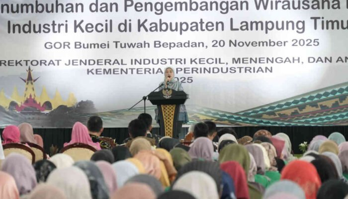 Chusnunia Chalim Gedor Semangat Wirausaha Baru Lampung Timur