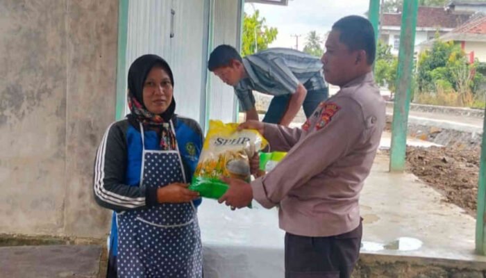 Pasar Murah Polsek Semaka Diserbu Warga, 2 Ton Beras Ludes dalam Sehari