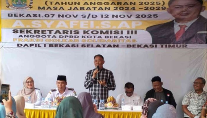 Syafei Serap Aspirasi Warga Pekayon Jaya, Infrastruktur dan Transparansi Dana RW Jadi Sorotan
