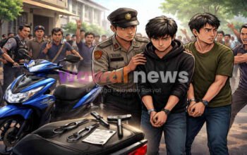 Aksi Curanmor di Siang Bolong Gagal Total, Warga Bayur Ringkus Pelaku, Tekab 308 Turun Tangan