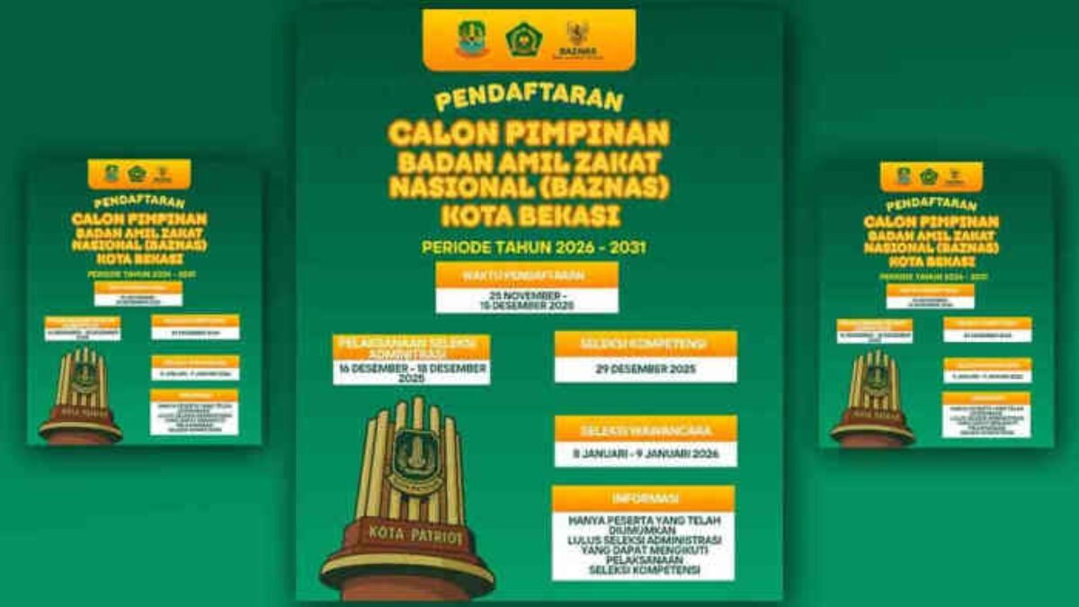 Kursi Empuk Baznas Kota Bekasi Dipanaskan, Amanah Umat Jadi Taruhan