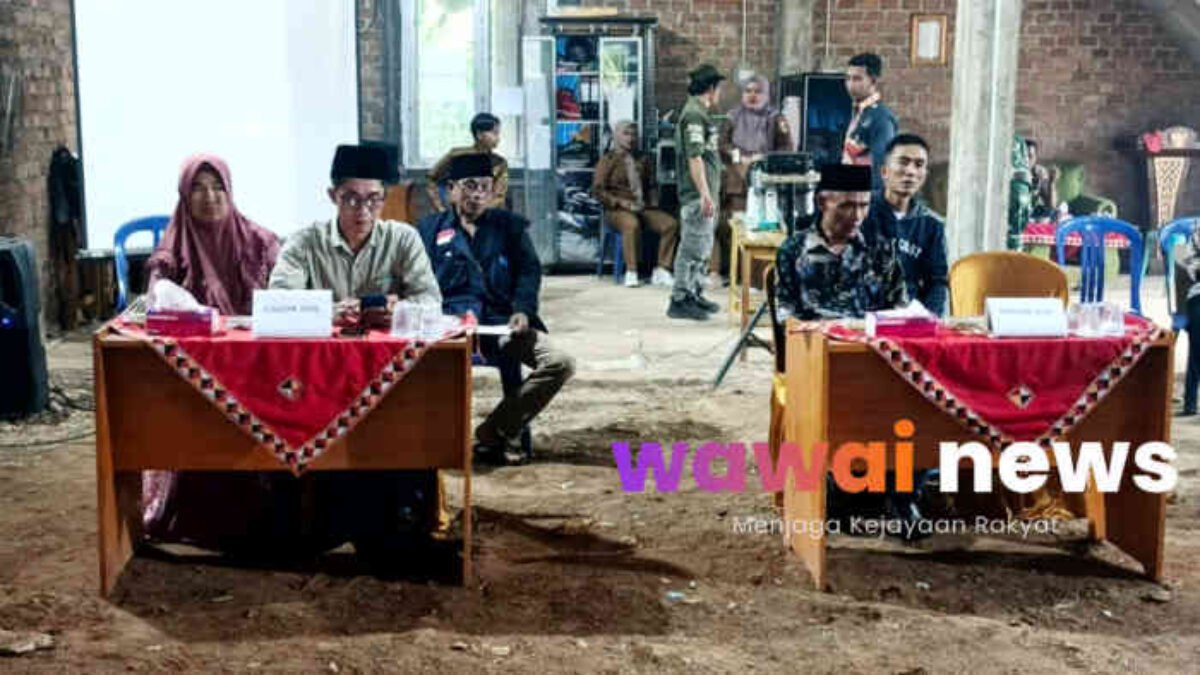 Hadi Hariyanto Menang Telak, Terpilih sebagai Kepala Pekon PAW Sinar Jawa