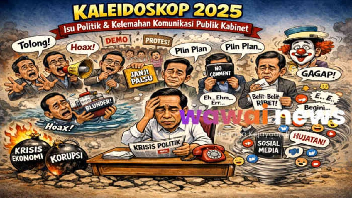 Kaleidoskop 2025: Isu Politik dan Kelemahan Komunikasi Publik Kabinet