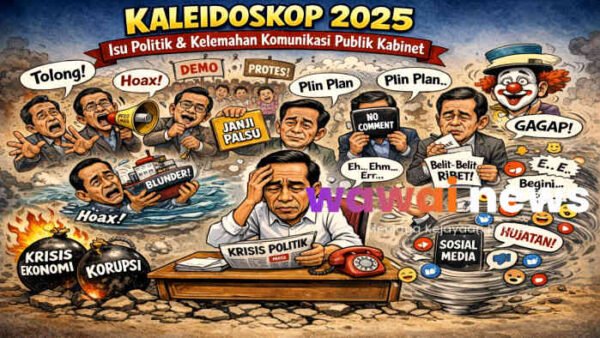 Kaleidoskop 2025: Isu Politik dan Kelemahan Komunikasi Publik Kabinet