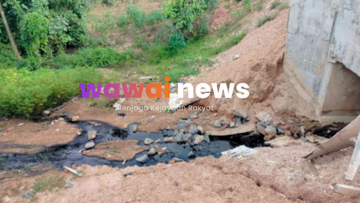 Desa Gunung Agung Dikepung Limbah Industri TBS Sawit dan Serabut Kelapa, DLH Jadi Penonton?