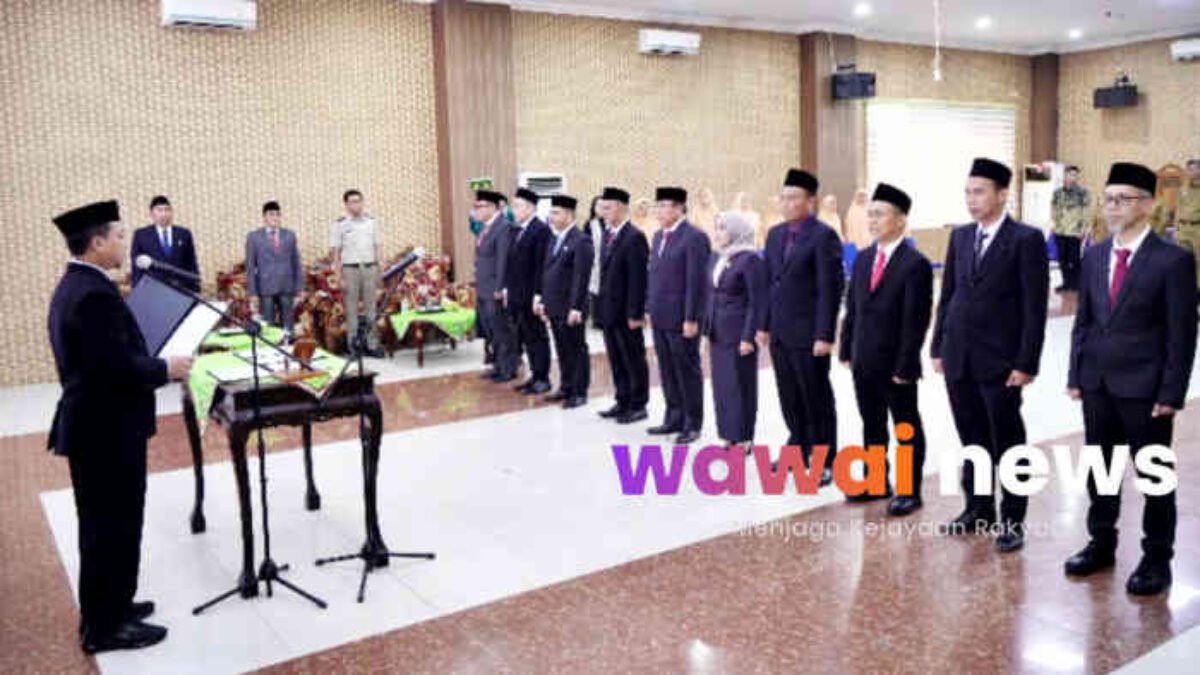 Selter! Bupati Pringsewu Lantik 10 Pejabat Strategis, Dorong Akselerasi Pelayanan Publik