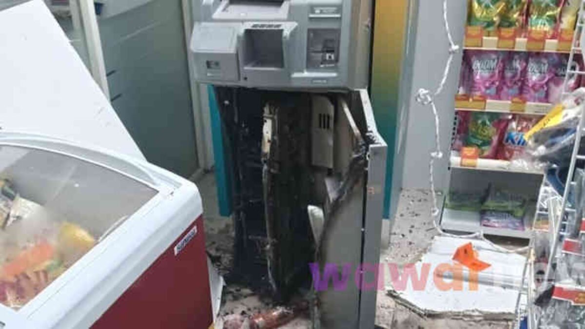 Dibobol Subuh-Subuh, ATM di Pesawaran Dilas hingga Rp240 Juta Raib