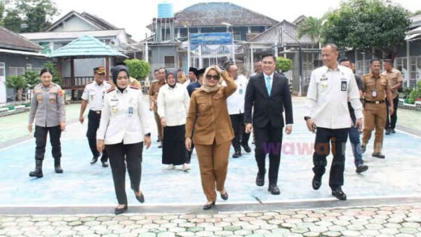 Perkuat Sinergi Keamanan, Bupati Hadiri Sertijab Karutan Sukadana