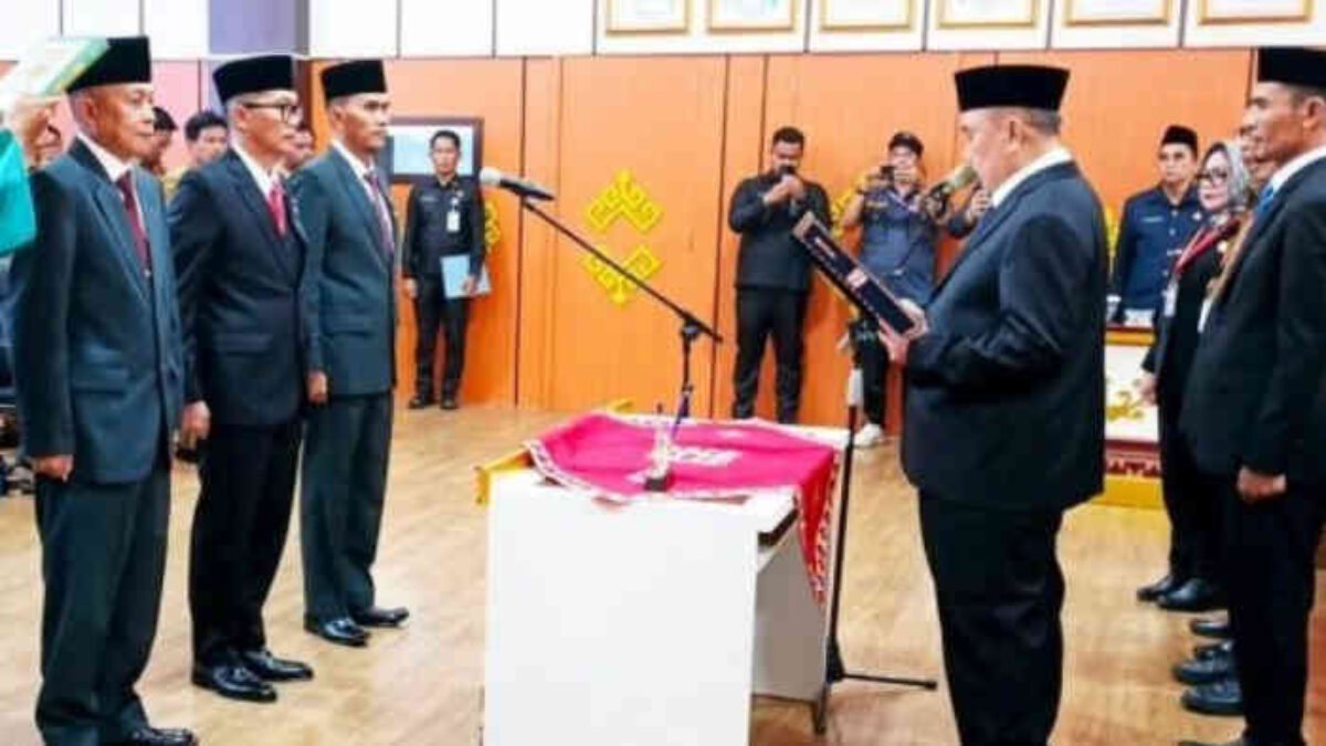 Tiga Pejabat “Impor” Resmi Masuk Tanggamus, Bupati: Ini Soal Kinerja