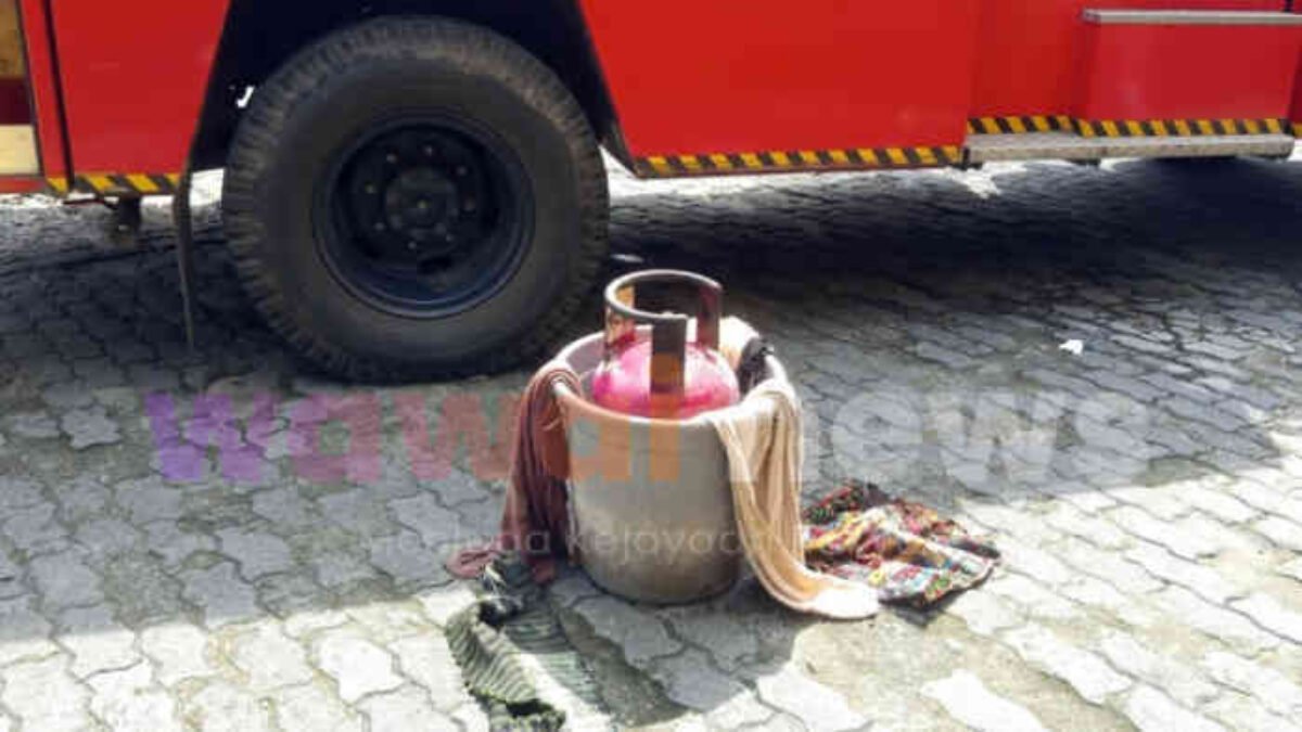 Tabung Gas Mengamuk, Tempat Laundry Pekayon Jaya Nyaris Terbakar