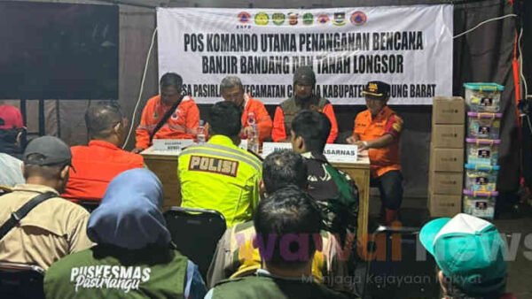 Basarnas Lampung Perkuat SAR Longsor KBB, 41 Korban Teridentifikasi 25 Masih Dicari